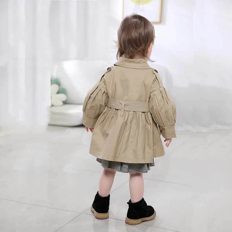 trenchcoat style jacket