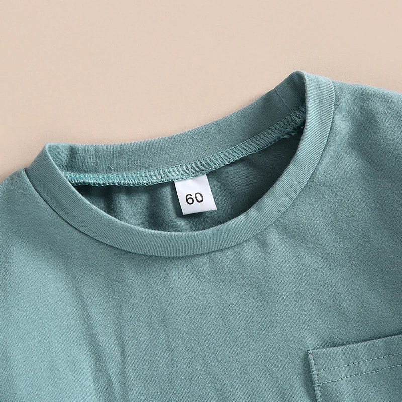 Short Sleeve Pocket Rompers Casual